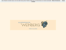 Tablet Screenshot of pension-weinberg.it